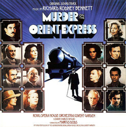 Murder on the Orient Express サウンドトラック (Richard Rodney Bennett) - CDカバー