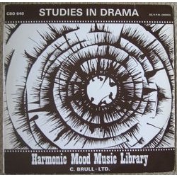 Studies in Drama Soundtrack (Martin Bttcher, Bert Kaempfert, Peter Thomas, Rolf Wilhelm) - CD cover