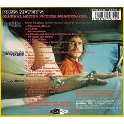 Up! Mega Vixens / Beneath the Valley of the Ultra Vixens / Super Vixens Colonna sonora (William Loose, William Tasker) - Copertina posteriore CD