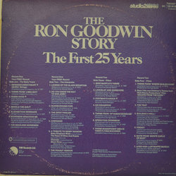 The Ron Goodwin Story Ścieżka dźwiękowa (Various Artists, Ron Goodwin) - Tylna strona okladki plyty CD