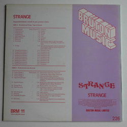 Strange サウンドトラック (James Clarke, Robert Farnon) - CD裏表紙