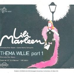 Lili Marleen サウンドトラック (Peer Raben) - CD裏表紙