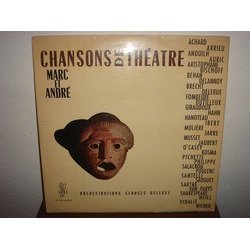 Chansons De Thatre Trilha sonora (Marc & Andr, Georges Delerue) - capa de CD
