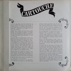 Cartouche Soundtrack (Georges Delerue) - CD Back cover