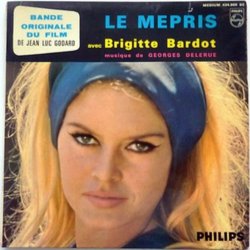 Le Mpris サウンドトラック (Georges Delerue) - CDカバー