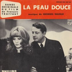 La Peau douce サウンドトラック (Georges Delerue) - CDカバー