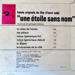 Mona Soundtrack (Georges Delerue) - CD Back cover