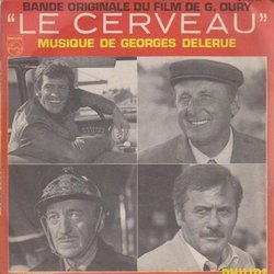 Le Cerveau サウンドトラック (Georges Delerue) - CDカバー
