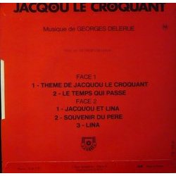 Jacquou Le Croquant サウンドトラック (Georges Delerue) - CD裏表紙