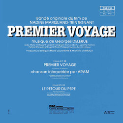 Premier Voyage Trilha sonora (Aram , Georges Delerue) - CD capa traseira