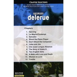 Music For The Movies: Georges Delerue サウンドトラック (Georges Delerue) - CD裏表紙
