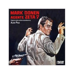 Mark Donen Agente Zeta Soundtrack (Aldo Piga) - CD cover