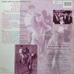 Der Himmel ber Berlin Soundtrack (Various Artists, Jrgen Knieper) - CD Achterzijde