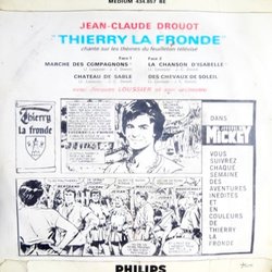 Thierry La Fronde 声带 (Jean-Claude Drouot, Jacques Loussier) - CD后盖