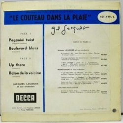 Le Couteau Dans La Plaie Soundtrack (Jacques Loussier) - CD Back cover
