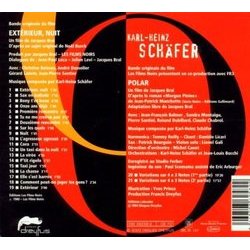 Extrieur, Nuit / Polar Soundtrack (Karl-Heinz Schfer) - CD Back cover