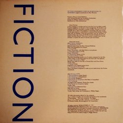 Fiction サウンドトラック (Hero Wouters) - CD裏表紙