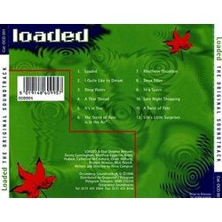 Loaded サウンドトラック (Simon Fisher-Turner) - CD裏表紙