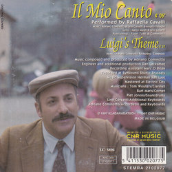La Sicilia サウンドトラック (Rafaella Cavalli, Adriano Cominotto) - CD裏表紙