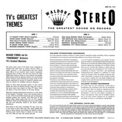 TV's Greatest Themes Ścieżka dźwiękowa (Various Artists) - Tylna strona okladki plyty CD