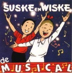 Suske en Wiske 'De Musical' Soundtrack (Jean Blaute) - CD cover