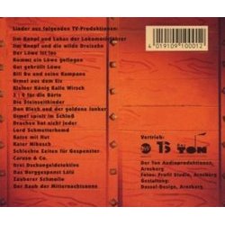 Augsburger Puppenkiste サウンドトラック (Various Artists) - CD裏表紙