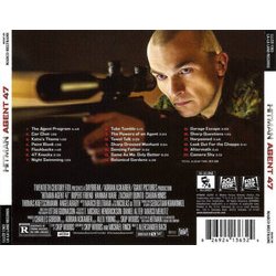 Hitman: Agent 47 Ścieżka dźwiękowa (Marco Beltrami) - Tylna strona okladki plyty CD