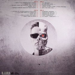 Terminator 2: Judgment Day Soundtrack (Brad Fiedel, Chris Granner) - CD Back cover