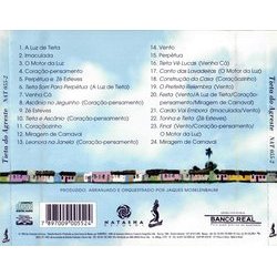 Tieta Do Agresta Trilha sonora (Caetano Veloso) - CD capa traseira