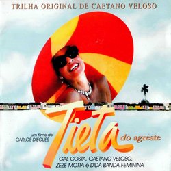 Tieta Do Agresta サウンドトラック (Caetano Veloso) - CDカバー