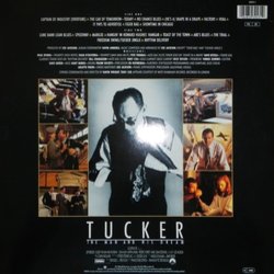 Tucker: The Man and His Dream Trilha sonora (Joe Jackson) - CD capa traseira