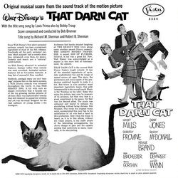 That Darn Cat! サウンドトラック (Robert F. Brunner) - CD裏表紙