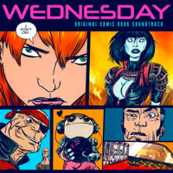 Wednesday Soundtrack (John Bergin, Daniel Davies, Geno Lenardo) - CD-Cover