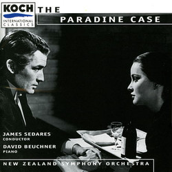 The Paradine Case Trilha sonora (Bernard Herrmann, Alex North, Franz Waxman) - capa de CD
