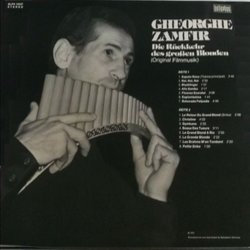 Die Rckkehr des Groen Blonden サウンドトラック (Vladimir Cosma, Gheorghe Zamfir) - CD裏表紙