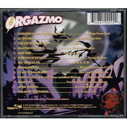 Orgazmo Ścieżka dźwiękowa (Various Artists) - Tylna strona okladki plyty CD