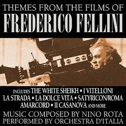 Music from the Films of Federico Fellini Soundtrack (Nino Rota) - CD cover
