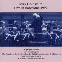 Jerry Goldsmith Live in Barcelona 1999 Ścieżka dźwiękowa (Jerry Goldsmith) - Okładka CD