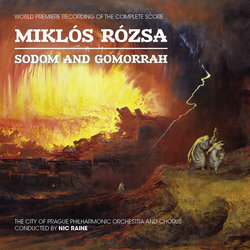 Sodom and Gomorrah Ścieżka dźwiękowa (Mikls Rzsa) - Okładka CD