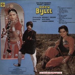 Daku Bijlee Trilha sonora (Various Artists, Anwar Usman) - CD capa traseira