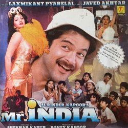 Mr India Trilha sonora (Javed Akhtar, Various Artists, Laxmikant Pyarelal) - capa de CD