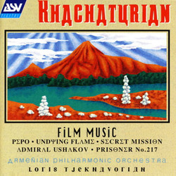 Khachaturian Film Music Trilha sonora (Aram Khachaturian) - capa de CD