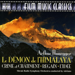 Le Dmon de l'Himalaya / Crime et Chtiment / Regain / L'Ide Trilha sonora (Arthur Honegger) - capa de CD