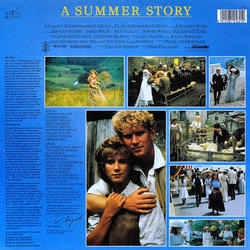 A Summer Story サウンドトラック (Georges Delerue) - CD裏表紙