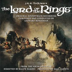 The Lord of the Rings Ścieżka dźwiękowa (Leonard Rosenman) - Okładka CD
