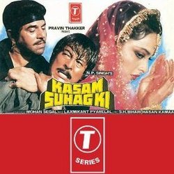 Kasam Suhag Ki Colonna sonora (Various Artists, S.H. Bihari, Hasan Kamaal, Laxmikant Pyarelal) - Copertina del CD