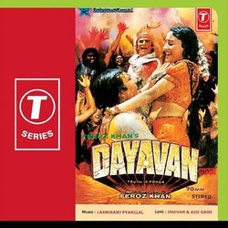 Dayavan Soundtrack (Indeevar , Various Artists, Laxmikant Pyarelal, Aziz Qaisi) - Cartula