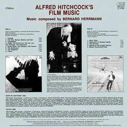 Alfred Hitchcock's Film Music Soundtrack (Bernard Herrmann) - CD Trasero