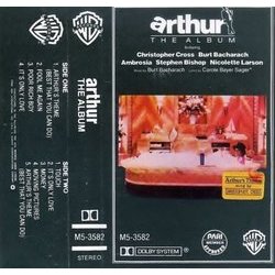 Arthur Soundtrack (Various Artists, Burt Bacharach) - CD-Cover
