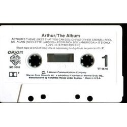 Arthur Trilha sonora (Various Artists, Burt Bacharach) - CD-inlay